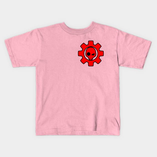 Gears ROTTENCORPSE Logo 2 Alt Kids T-Shirt by Gamers Gear